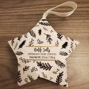 NEW Peppermint Swirl Scented Bath Salts